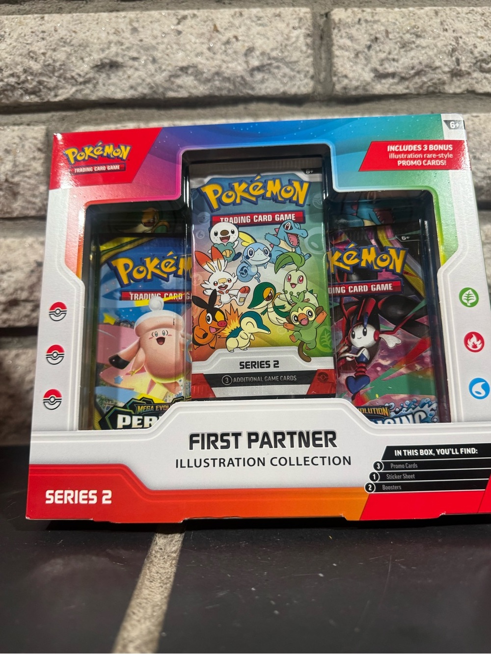 Pokemon First Partner Illustration Collection Series 2 - Red, Blue, Green